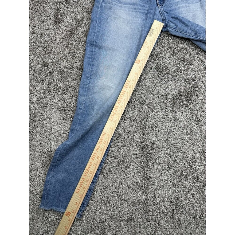 AG Adriano Goldschmied Farrah Skinny Ankle Jeans 29 Raw Hem High Rise Stretch - Picture 3 of 16